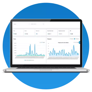 Laptop Mock Up Template Design Free PSD Download Tableau de bord analytique du système de gestion de file d’attente utilisé en Tunisie et en Afrique