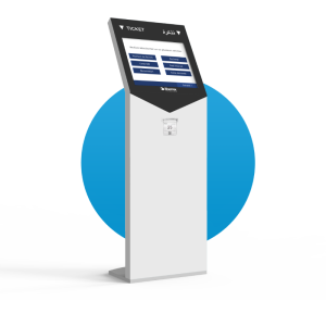 Borne interactive du système de gestion des rendez-vous utilisé en Tunisie et en Afrique