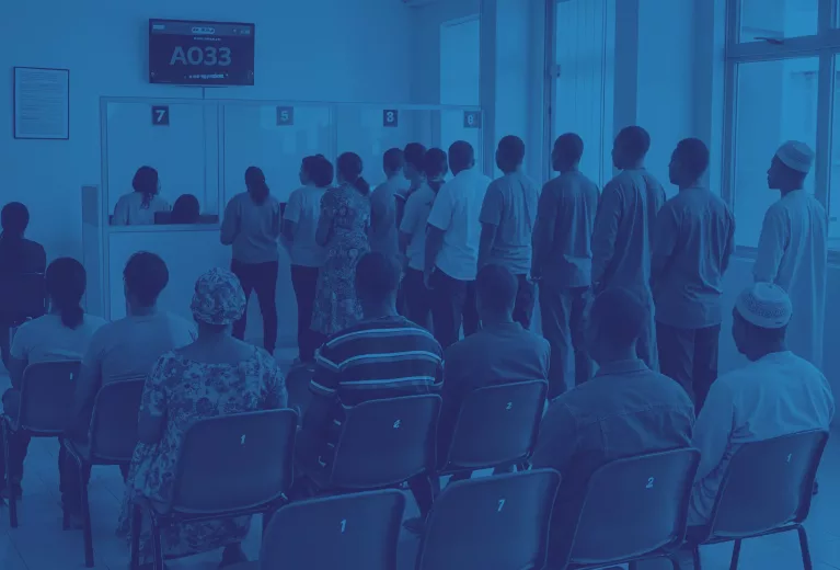 How to Reduce Queues in Banks and Government Offices in West Africa?